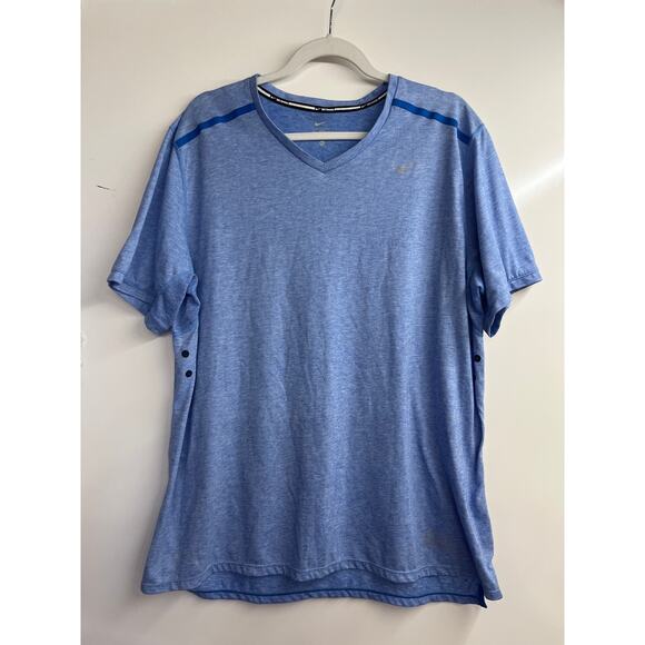 Nike Running Dri-Fit Touch Tailwind Short Sleeve Shirt Top Large Breathable - Picture 1 of 10